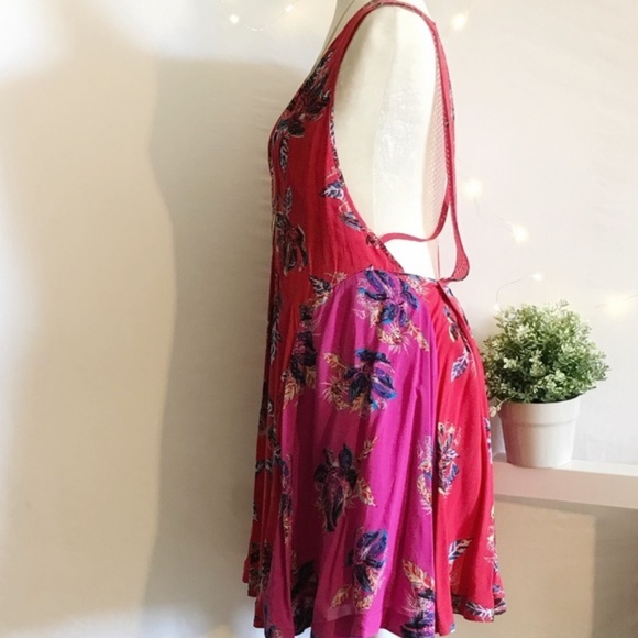 Free People Thought I Was Dreaming Mini Dress (M) - Picture 3 of 8